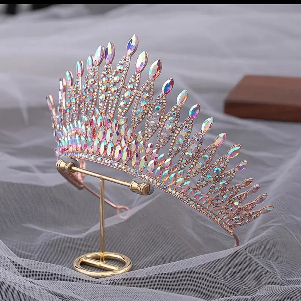Rose Gold Tiera - Picture 1 of 7
